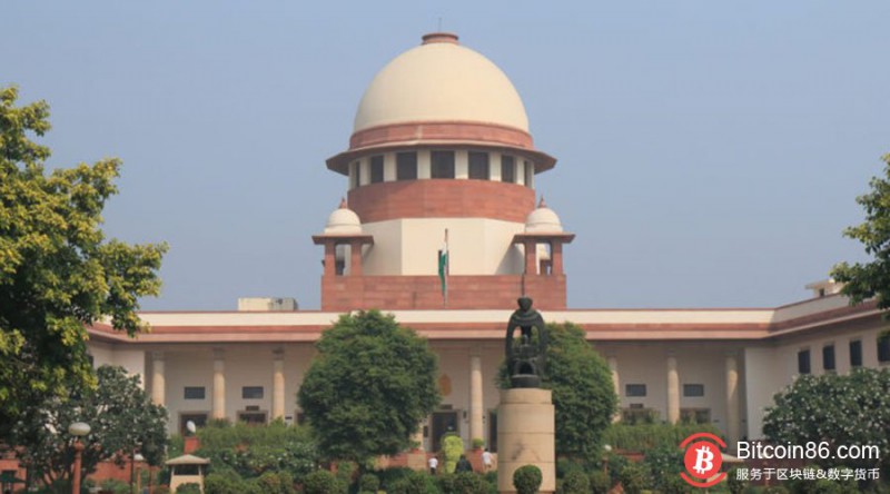 印度最高法院将于今日听取中央银行对比特币斗地主交易所实施禁令